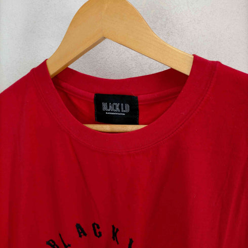 BLACK I.D プリント半袖Tシャツ メンズ