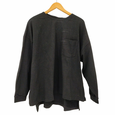 アップスケープオーディエンス Upscape Audience VORTEX 8オンス(MVS天竺)サイドスリット Aライン L/S Tシャツ メンズ JPN:L