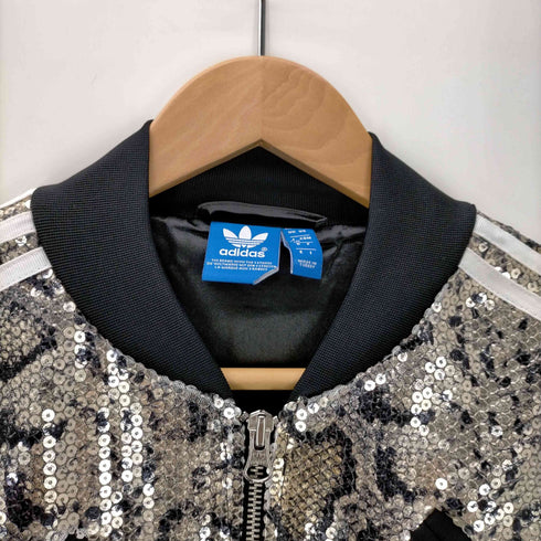 アディダスオリジナルス adidas Originals パイソン柄スパンコールトラックトップ レディース JPN:M