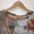 アディダスオリジナルス adidas Originals S/S シアー総柄クルーネックTシャツ レディース JPN:M