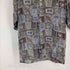 フルギ BURMA BIBAS シルク100 レトロ柄 S/S シャツ メンズ import:S