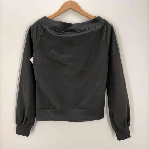 アディダスオリジナルス adidas Originals ボートネックジップアップトラックジャケット レディース JPN:M