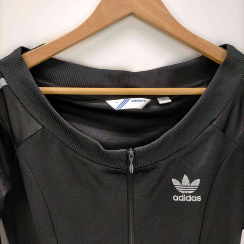 アディダスオリジナルス adidas Originals ボートネックジップアップトラックジャケット レディース JPN:M