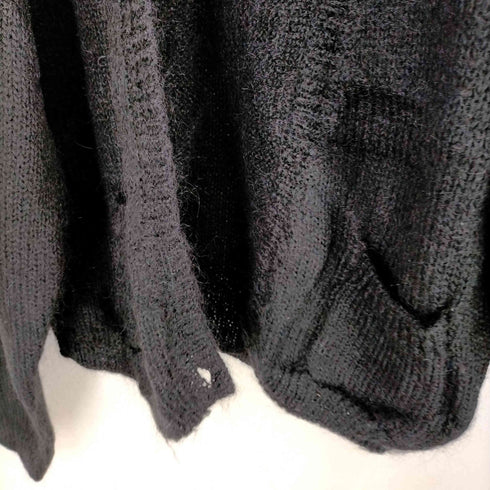 70~80S MADE IN TAIWAN モヘヤ混カーディガン メンズ JPN:L