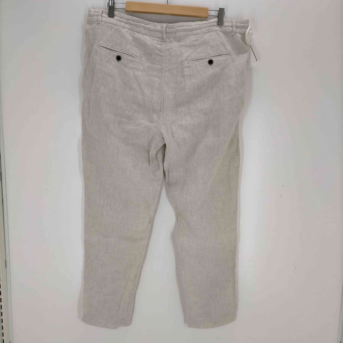 ザラ ZARA リネン ダブルテーラードジャケット スラックス メンズ JPN:XL