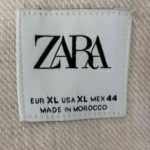 ザラ ZARA リネン ダブルテーラードジャケット スラックス メンズ JPN:XL
