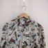 総柄 シルク S/S シャツ メンズ import:L
