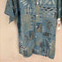 Paradise Island シェルボタン 総柄 S/S シャツ メンズ import:L