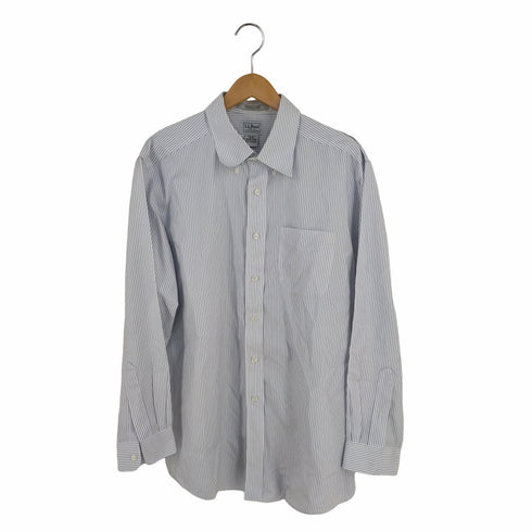 エルエルビーン L.L.Bean Wrinkle-Free Pinpoint Oxford Cloth Shirt Traditional Fit Stripe メンズ 16-33