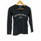 エンポリオアルマーニ EMPORIO ARMANI フロントプリントVネックL/S TEE レディース JPN:XS