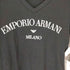 エンポリオアルマーニ EMPORIO ARMANI フロントプリントVネックL/S TEE レディース JPN:XS