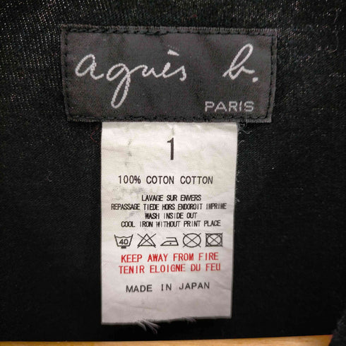 アニエスベー agnes b. フロントロゴプリントS/S TEE レディース JPN:1