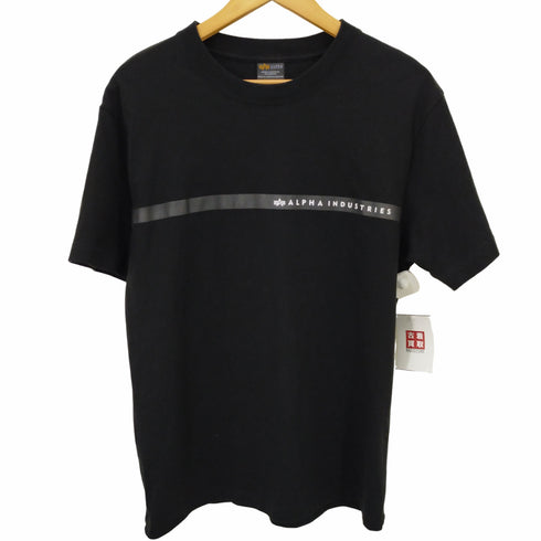 アルファインダストリーズ ALPHA INDUSTRIES フロントロゴプリントTシャツ メンズ JPN:M