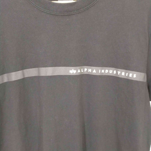 アルファインダストリーズ ALPHA INDUSTRIES フロントロゴプリントTシャツ メンズ JPN:M