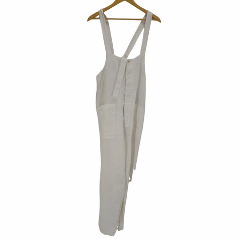 ネストローブ nest Robe 21SS ブラックリネンデッキサロペット レディース FREE