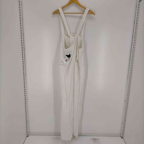 ネストローブ nest Robe 21SS ブラックリネンデッキサロペット レディース FREE