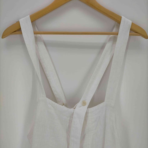 ネストローブ nest Robe 21SS ブラックリネンデッキサロペット レディース FREE