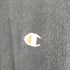 チャンピオン Champion USA製 刺繍タグ REVERSE WEAVE 目あり ブラック クルーネックスウェット メンズ import:L