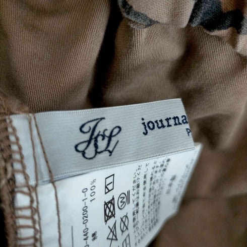 ジャーナルスタンダードラックス JOURNAL STANDARD LUXE ミリタリーバックサテン タイトスカート レディース