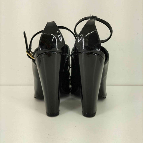 ジバンシィ GIVENCHY エナメルヒールサンダルブーツ レディース