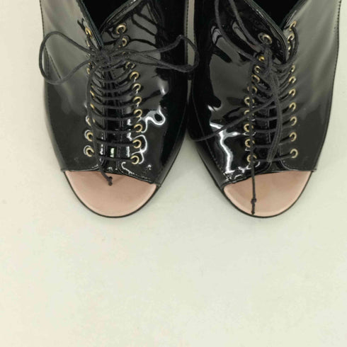 ジバンシィ GIVENCHY エナメルヒールサンダルブーツ レディース