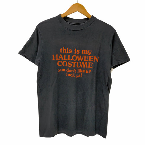 ヘインズ Hanes USA製 S/S FUCK TEE プリントTシャツ シングルステッチ メンズ JPN:M