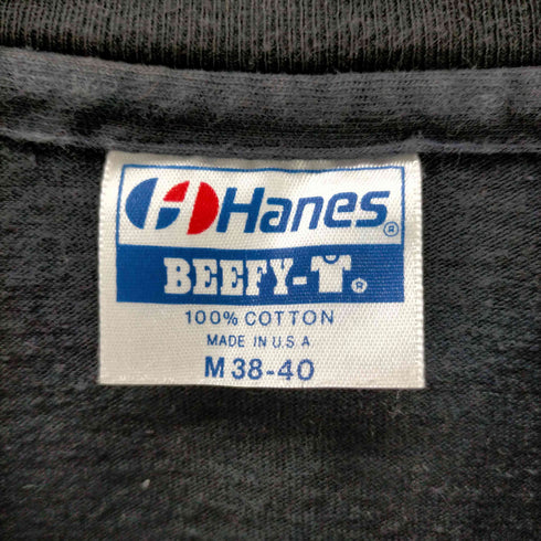 ヘインズ Hanes USA製 S/S FUCK TEE プリントTシャツ シングルステッチ メンズ JPN:M
