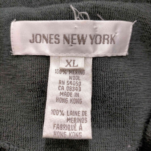 ジョーンズニューヨーク JONES NEW YORK ウール5Bニットジャケット レディース JPN:XL