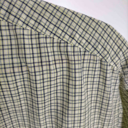 チェロキー Cherokee S/S チェックシャツ ラウンドカット メンズ JPN:XL