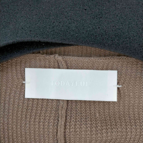 トゥデイフル TODAYFUL Linen Knit Poncho リネンニットポンチョ レディース FREE
