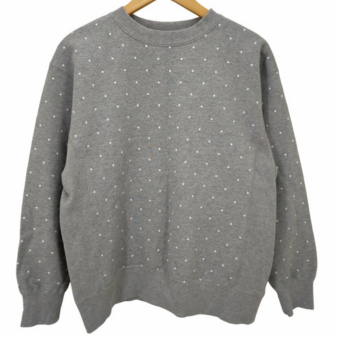 ビームス BEAMS 23AW ドット クルースウェット メンズ import:S