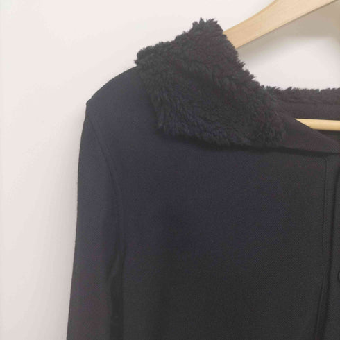 ヨウジヤマモト Yohji Yamamoto 23AW WOOL VIYELLA HOOD MINI DRESS レディース JPN:1