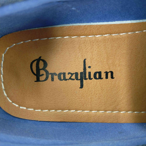 ブラジリアン BRAZYLIAN デニム生地 スリッポン デッキシューズ メンズ JPN:39