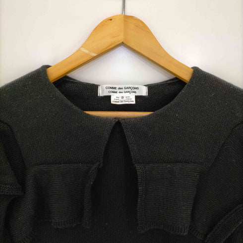 コムデギャルソンコムデギャルソン COMME des GARCONS COMME des GARCONS 22AW ケープ襟付ニット レディース JPN:S