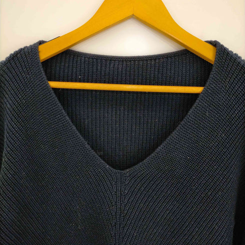 ロペ ROPE 【洗える】コットン片畦Vネックニット レディース JPN:38