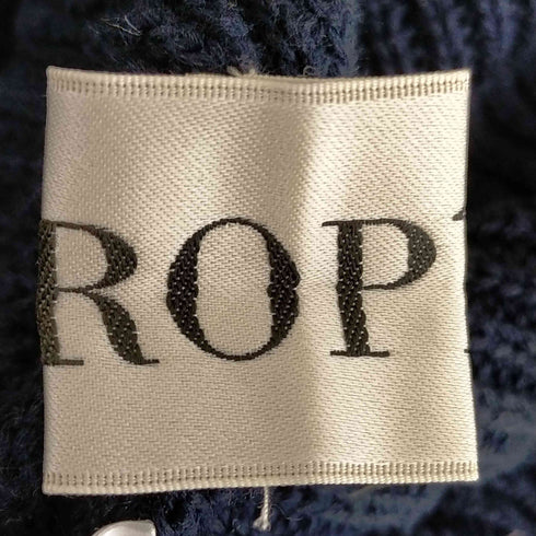 ロペ ROPE 【洗える】コットン片畦Vネックニット レディース JPN:38