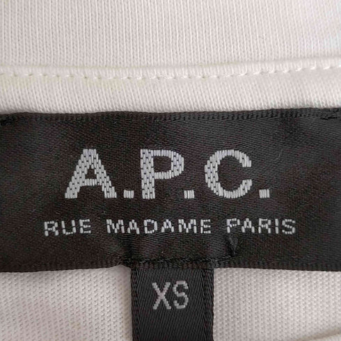 アーペーセー A.P.C. 刺繍入りポケットTシャツ レディース import:XS