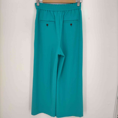 ユナイテッドアローズグリーンレーベルリラクシング UNITED ARROWS green label relaxing オルマイパンツP/PUツイルワイド レディース 36