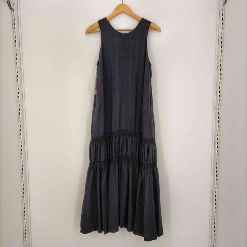 ビューティーアンドユースユナイテッドアローズ BEAUTY & YOUTH UNITED ARROWS チェックノースリーブマキシワンピース レディース JPN:S
