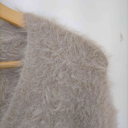ナチュラルビューティーベーシック NATURAL BEAUTY BASIC ファーカーディガン レディース