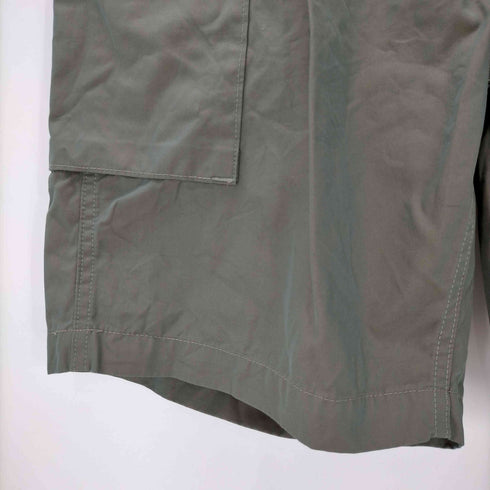ポストオーバーオールズ POST OALLS E-Z WALKABOUT Shorts Iridescent French Twill Khaki メンズ import:M