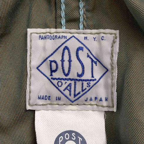 ポストオーバーオールズ POST OALLS E-Z WALKABOUT Shorts Iridescent French Twill Khaki メンズ import:M