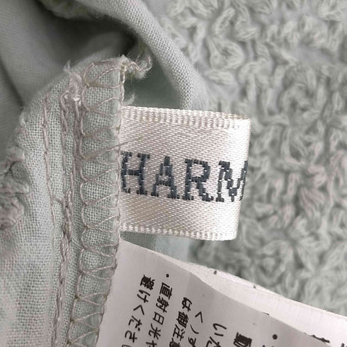 ハーモニカ harmonica ドット刺繍ワンピース レディース M-L
