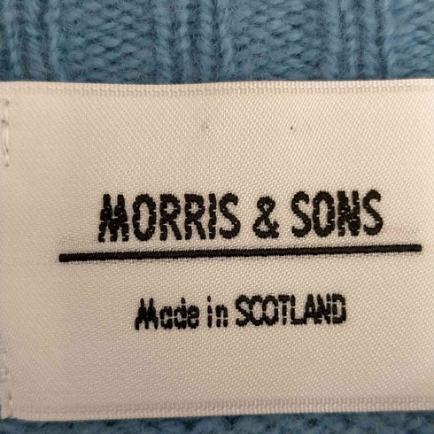 モリスアンドサンズ MORRIS & SONS スコットランド製 ジーロンラムクルーネックセーター レディース 00