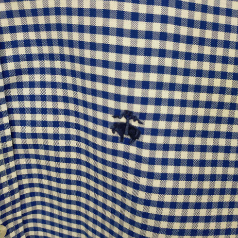 ブルックスブラザーズ BROOKS BROTHERS REGENT ボタンダウン ギンガムチェックシャツ メンズ import:S
