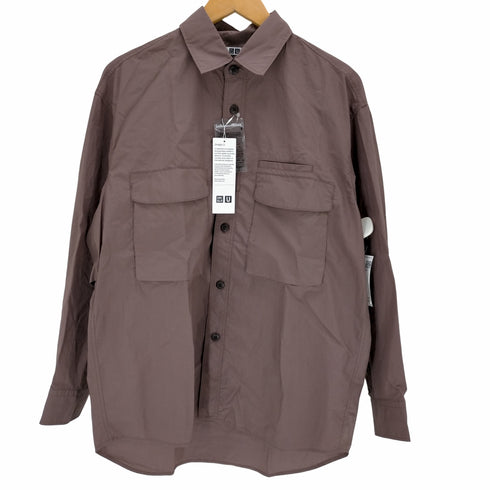 ユニクロユー UNIQLO U ユーティリティオーバーサイズシャツ メンズ JPN:S