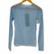 NOTHINGEVERYTHING MESH LONG SLEEVE TOP IN ICE BLUE レディース ONE SIZE