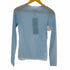 NOTHINGEVERYTHING MESH LONG SLEEVE TOP IN ICE BLUE レディース ONE SIZE