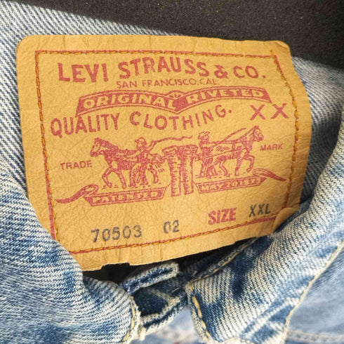 リーバイス Levis 90S 92年製 70503-02 Denim Trucker Jacket メンズ JPN:XXL