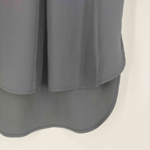 オペークドットクリップ OPAQUE.CLIP ストレッチツイル スキッパーブラウス レディース 34/SS